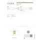 Unheated Yellow Ceylon Sapphire, 5.55 ct GIA Certified 