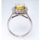 custom yellow sapphire ring