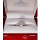 orange sapphire diamond engagement ring