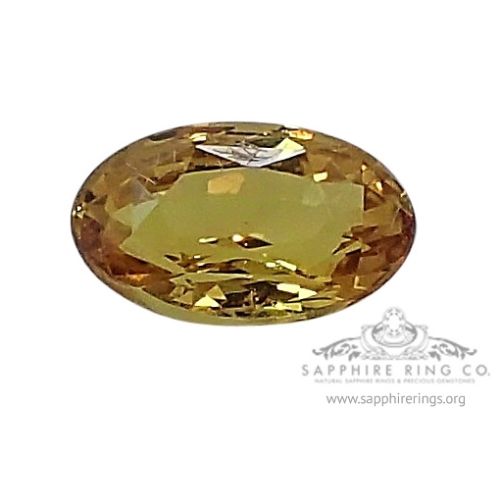 Yellow Sapphire 1.62 Ct Oval Cut