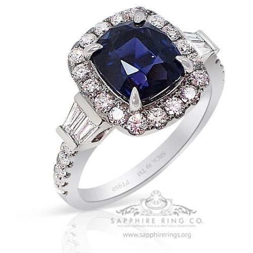 2.64 CT NATURAL SAPPHIRE RING