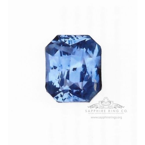 Natural Emerald Ceylon light blue sapphire