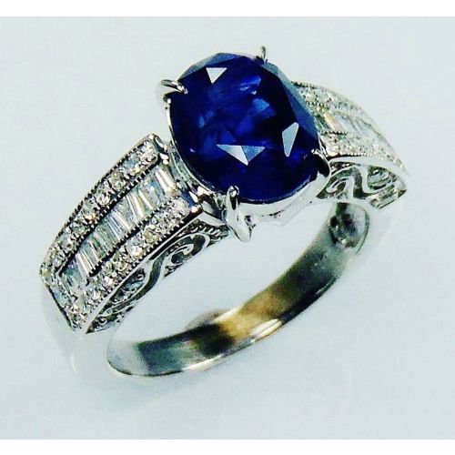 Royal Blue Oval Sapphire at wholesale price  