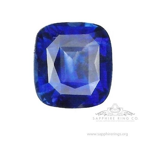 Unheated Blue Sapphire, 5.11 ct GIA Origin Report 