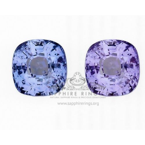 blue violet purple sapphire price