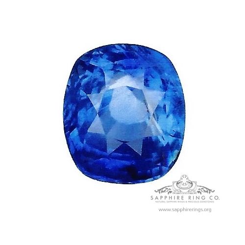 Unheated Blue Ceylon Sapphire, 3.49 GIA Certified 