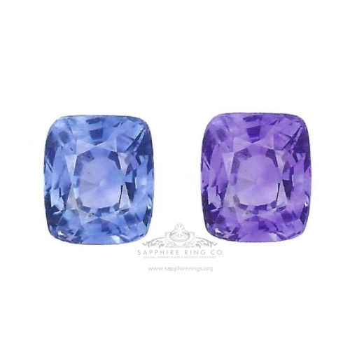 Unheated Color Change Sapphire, 4.55 ct GIA Certified 