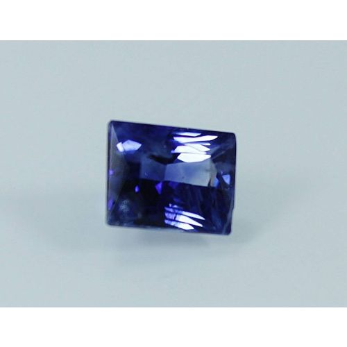 Emerald Cut blue Diamond 