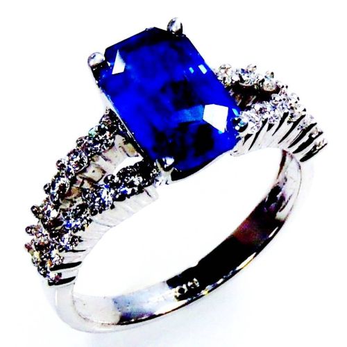 blue sapphire 3ct
