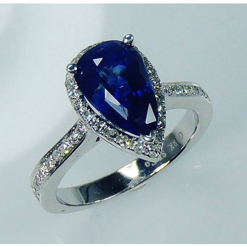 Sapphire & Diamond ring