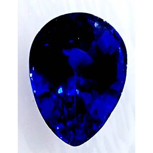 Royal blue Pear Sapphire