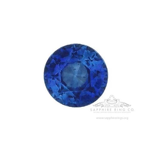 Natural Round Cut Sapphire, 1.15 ct GIA Certified 
