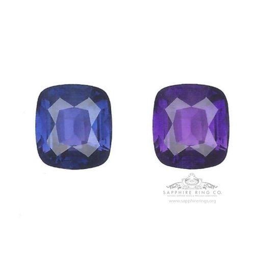 Unherated Color Change Sapphire, 3.21 ct GIA Certified 