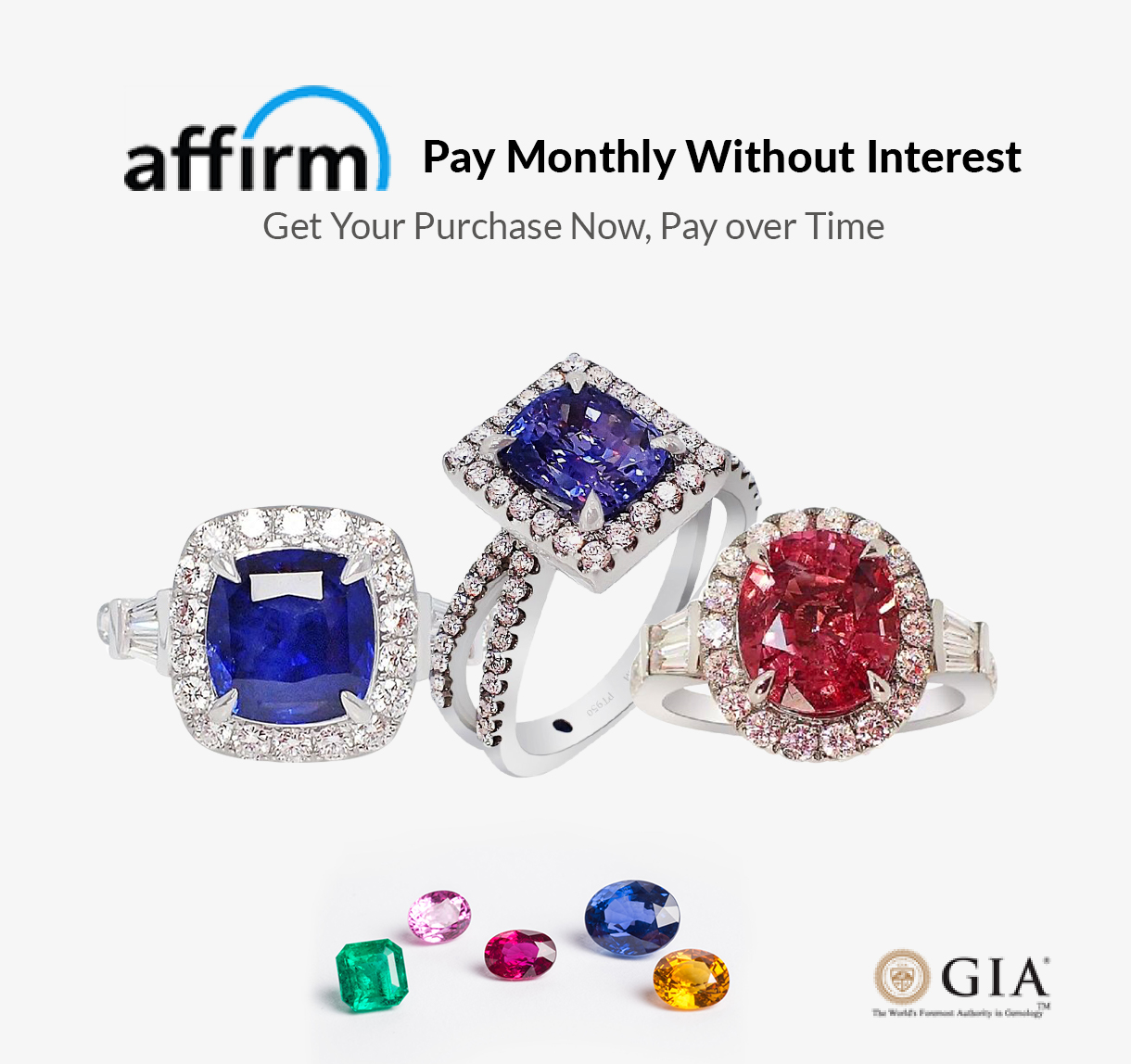 Custom Order - GIA certified 6.12 ct Sapphire & Diamond Ring
