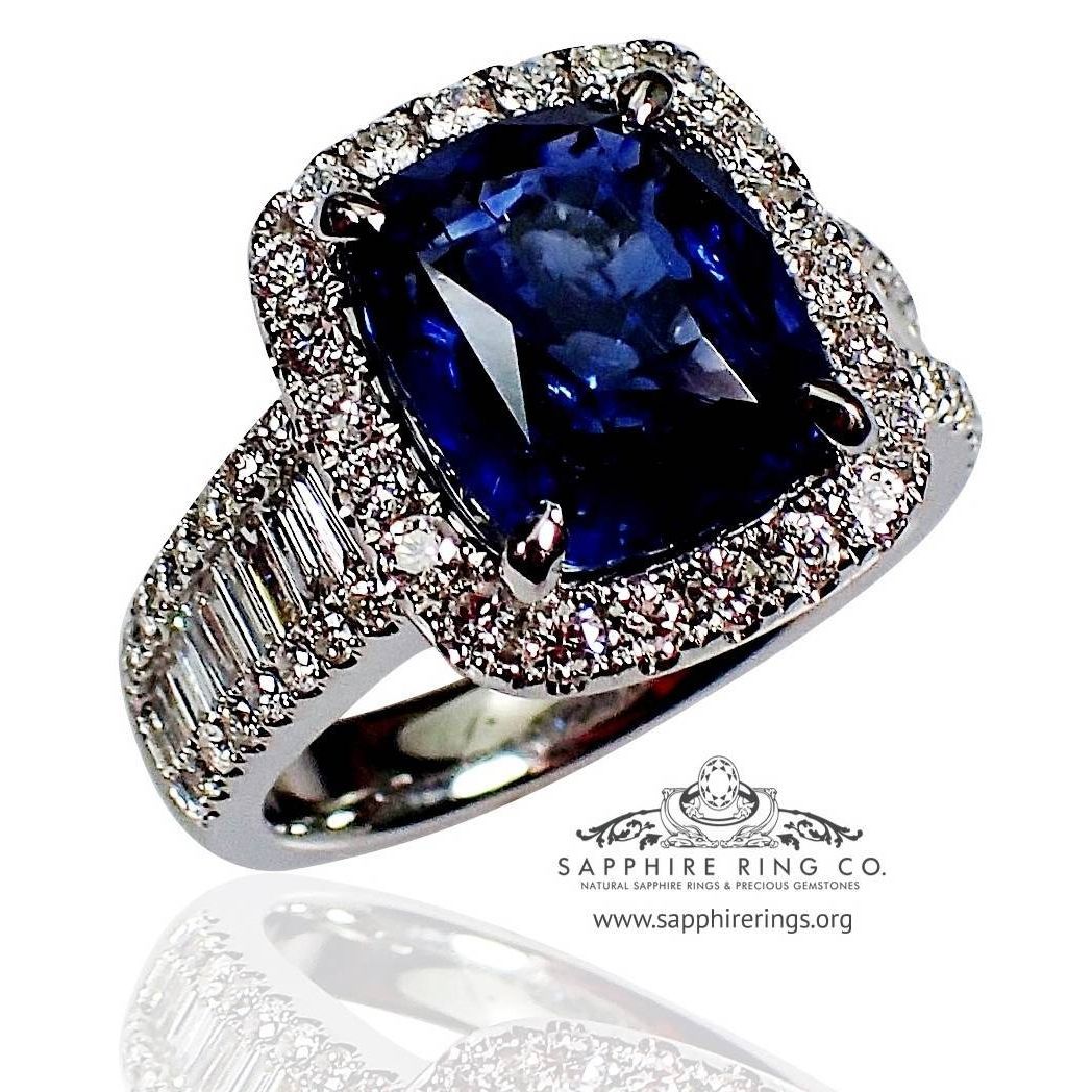 BLUE SAPPHIRE Gemstone 925 Sterling Silver Natural Round Bezel Set Ring –  Saksham Gems