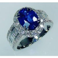 Natural Ceylon Sapphire Ring