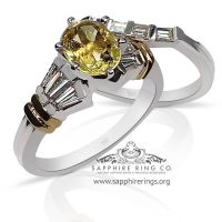Canary-yellow-sapphire-Oval-cut-ring 
