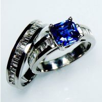 Blue Sapphire and band 