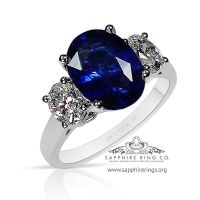 blue sapphire ring for women 