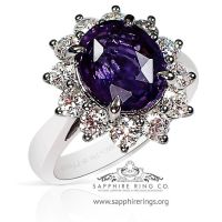 4.19 ct Untreated Purple Sapphire