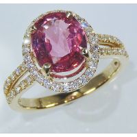 Pink Oval Natural Sapphire 
