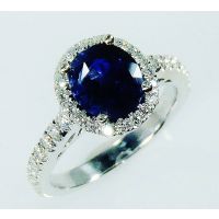 Untreated Blue sapphire 