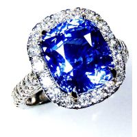 9 grams blue sapphire 