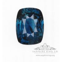 Natural Blue Ceylon Sapphire - 7.06 ct Untreated GIA