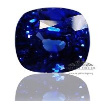 Certified Natural Royal Blue sapphire 