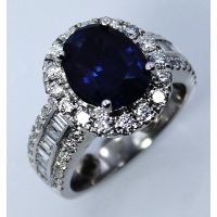 Natural Blue sapphire ring