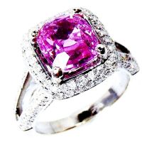 Pink sapphire for Sale 