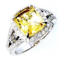 natural yellow sapphire 