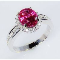 Pink Oval Sapphire 