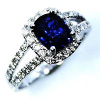  royal blue natural sapphire 