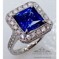 Natural blue Ceylon Sapphire