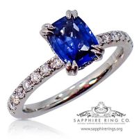Blue Sapphire Ring 1.04ct