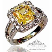 Yellow Sapphire ring 