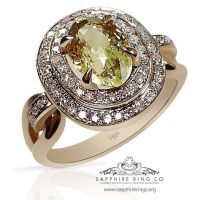 yellow sapphire gold ring design for woman prices 
