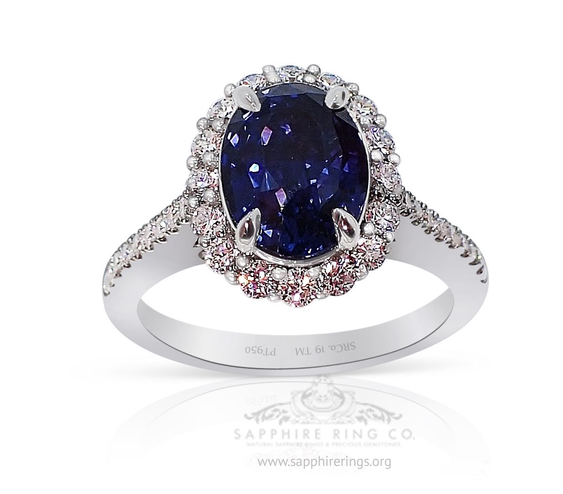 Natural Ceylon Sapphire Ring 
