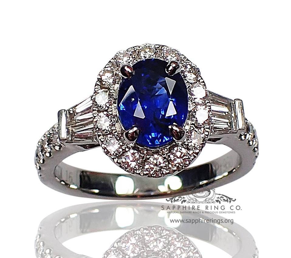 Natural blue Sapphire ring